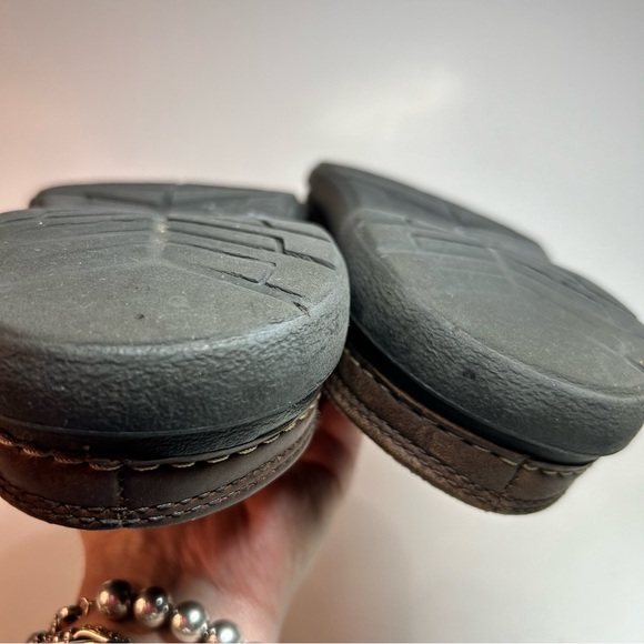 Crocs Men’s Will Clog Brown leather, Size 7. - Picture 10 of 13